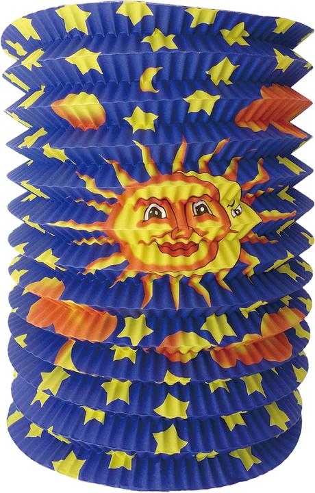 Produktbild Idena Zuglaterne Sonne Mond D16x24cm FSC-Mix