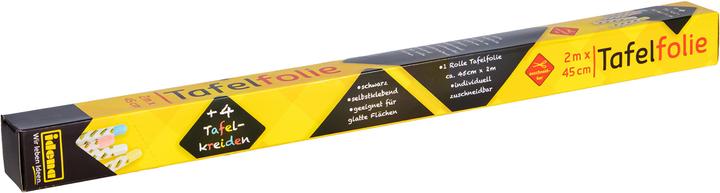 Actual product image Idena Blackboard foil 45x200cm,+4 chalks ass.