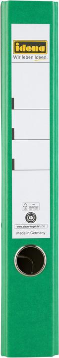 Actual product image Idena Folder A4 green 5cm cloud marble FSC mix (A4, 50 mm, 1 Piece)