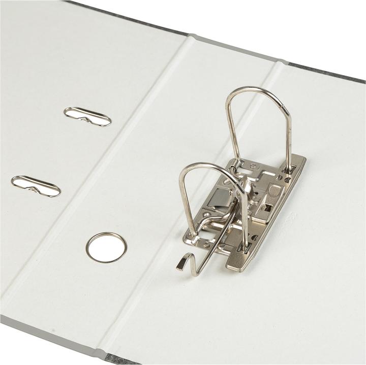 Produktbild Idena Ordner A4 grau 8cm Wolkenmarmor FSC-Mix (A4, 80 mm, 1 Stück)