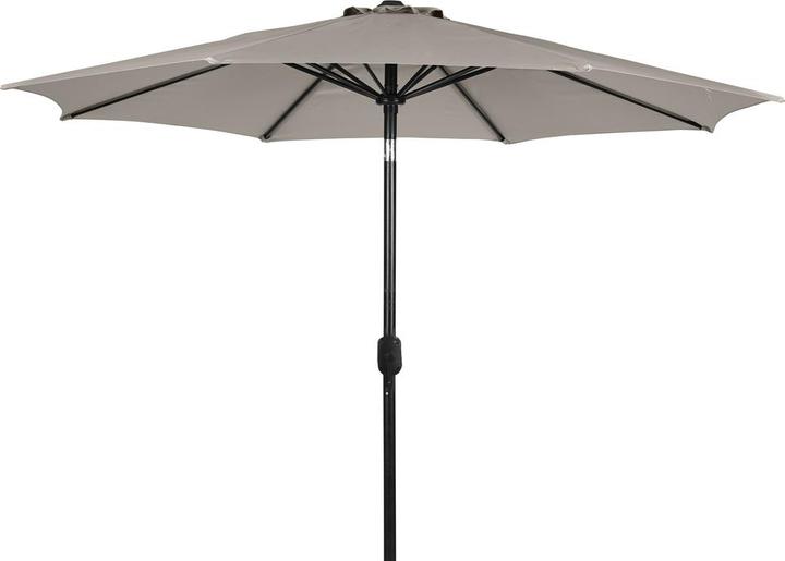 Image du produit Champ Parasol à manche central avec manivelle et fonction d'inclinaison
