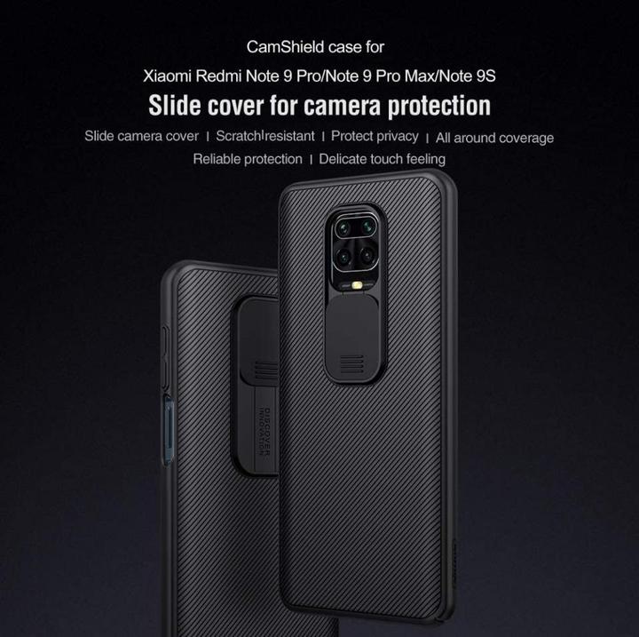 Produktbild Nillkin CamShield Series (Xiaomi Redmi Note 9 Pro, Xiaomi Redmi Note 9 Pro Max)
