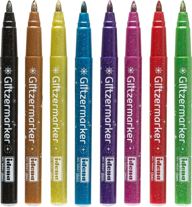 Produktbild Idena Glitzermarker 8 Farben (Glitzer, 8 x)
