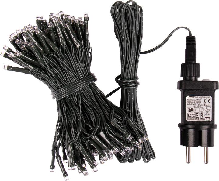 Actual product image Idena LED light chain 200 warm white for outside (0.95 m)