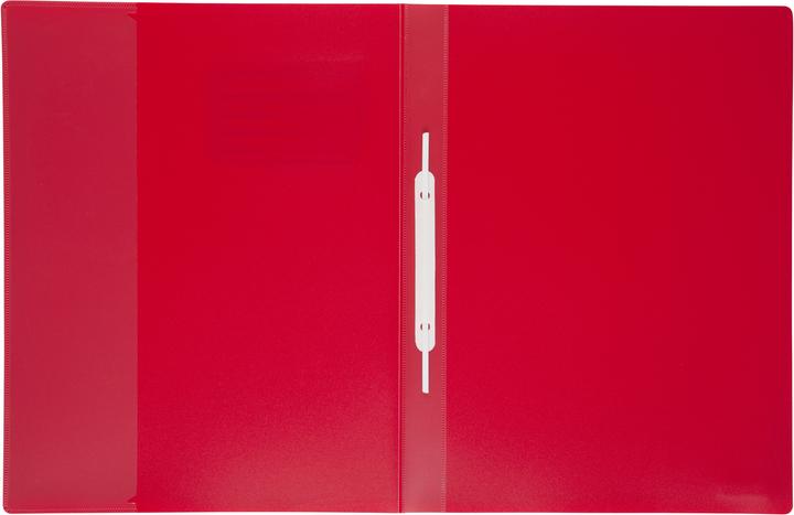 Produktbild Idena Schnellhefter f. A4 PP transluzent rot (A4, 1 x)
