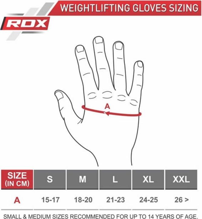 Image du produit Rdx Gym Gloves T2 - Doigts complets (S)