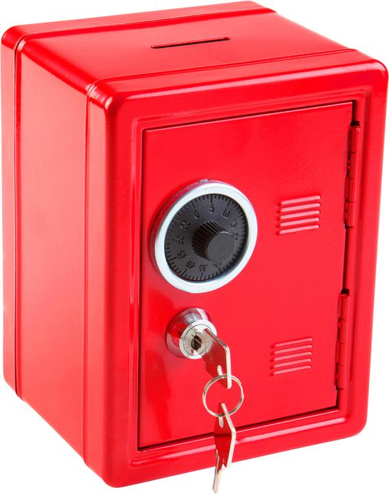 Idena Spartresor rot 120x100x160mm (12 x 10 x 16 cm)