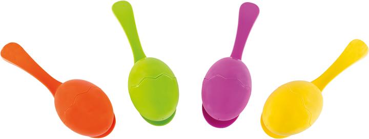 Actual product image Idena Egg race game with "egg yolk" sandbags