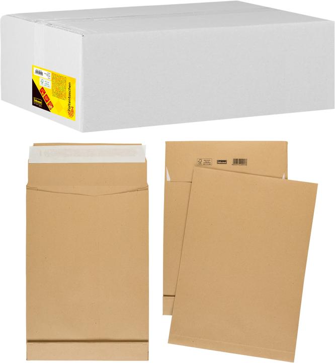 Produktbild Idena FT B4 braun 100er 4cm Boden hk o.F. FSC-Rec (100 x)