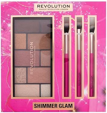 Actual product image Makeup Revolution Shimmer Glam Eye Gift Set