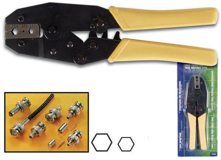 Image du produit Velleman Pince à sertir coaxiale VTBNC (220 mm)