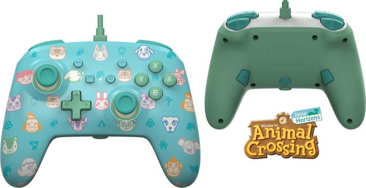 Productafbeelding PowerA Enhanced Wired Controller - Animal Crossing (Switch)