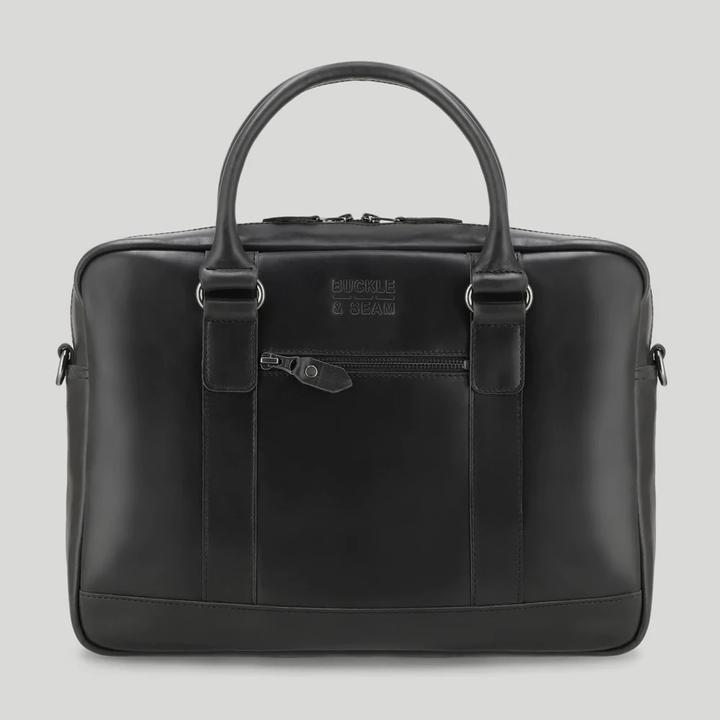 Buckle & Seam Aktentasche Everett Schwarz/Dots