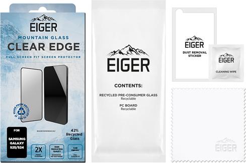 Immagine prodotto Eiger Mountain Glass Bordo Chiaro (1 Pezzo/i, Samsung Galaxy S25)