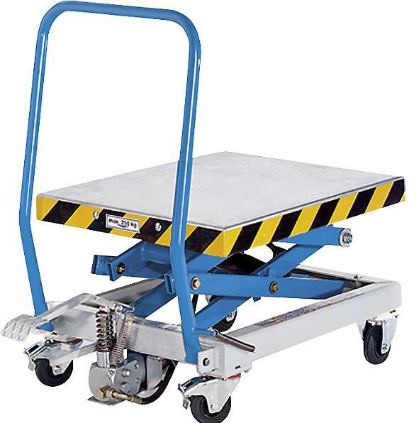 Produktbild eurokraft pro Doppelscheren-Hubtischwagen (250 kg)