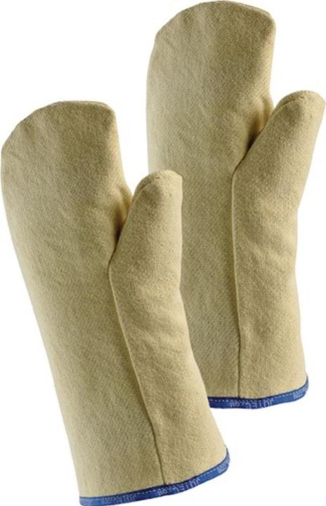 Actual product image Jutec Heat protection gloves Fauster w.insulation universal size natural aramide fabric (10)