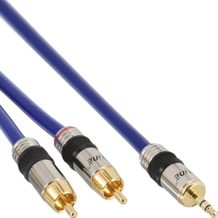 Produktbild InLine 3.5mm Klinke – Cinch (2 m, Cinch, 3.5mm Klinke (AUX))