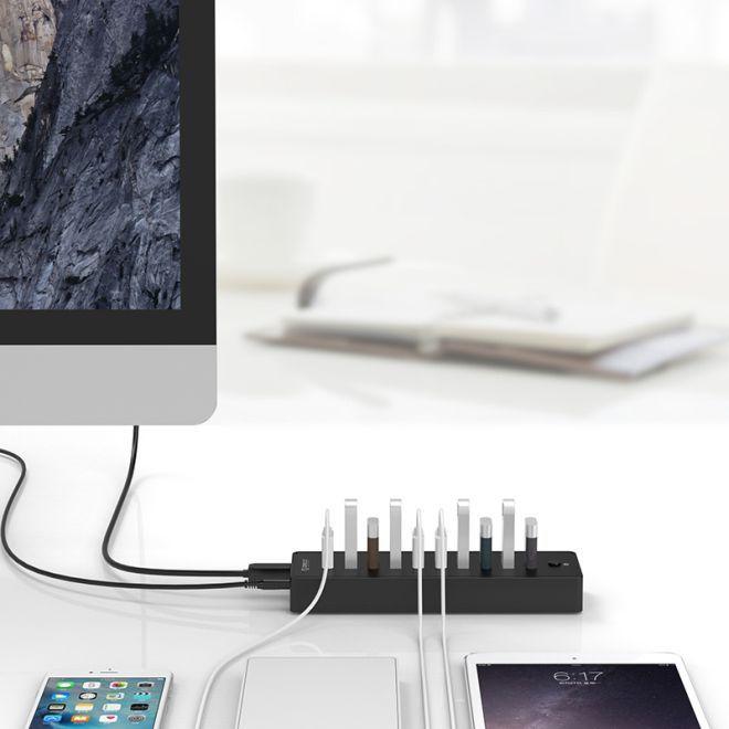 Produktbild Orico 10-port USB 3.0 Hub (USB-B, 10 Ports)