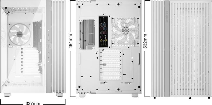Actual product image be quiet! Light Base 900FX (Mini-ITX, ATX, XL-ATX, mATX, E-ATX)