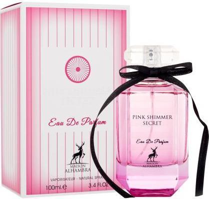 Actual product image Maison Alhambra Pink Shimmer Secret by Eau De Parfum Spray 100 ml (Eau de parfum, 100 ml)