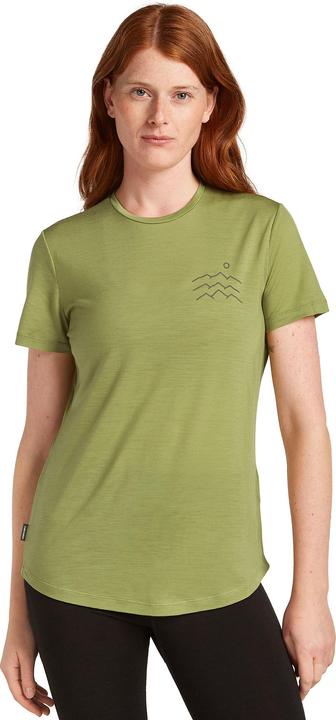 Actual product image Icebreaker Women's Merino 125 Cool-Lite Sphere S/S Across (S)