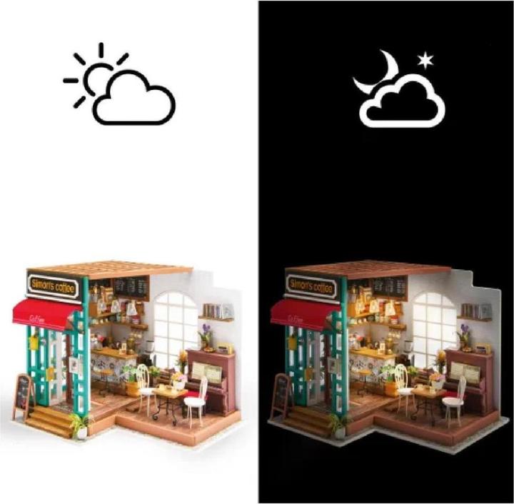 Actual product image Rolife Simon's coffee