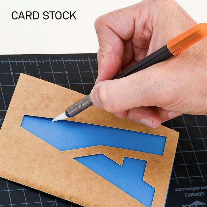 Actual product image Slice Scalpel 160 mm ceramic, plastic black, orange 1 pc. (Cutters)