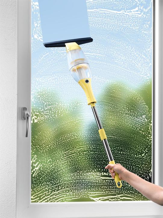 Produktbild CleanMaxx Fenstersauger Gelb/Schwarz, Anzahl Absaugdüsen: 1, Max