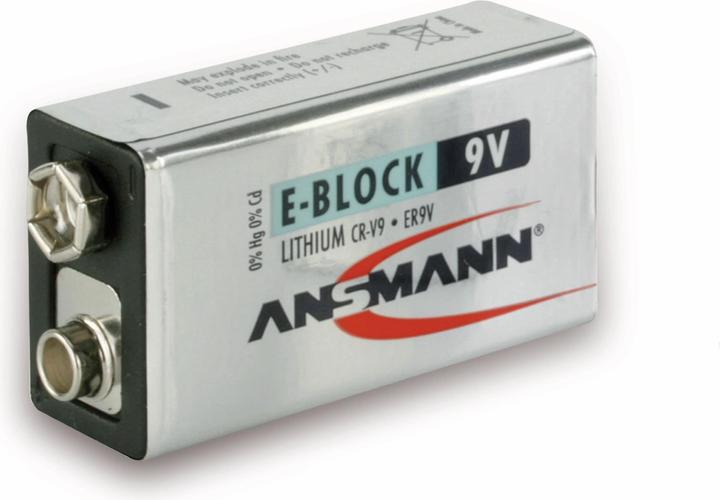 Produktbild Ansmann Extrem (1 Stk., 9V Block, 1200 mAh)