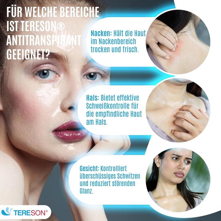 Image du produit Tereson Antitranspirant Gel, Bei Schwitzen im Gesicht, 50 ml (Crème, 50 ml)