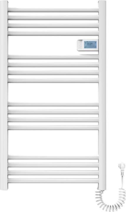 Produktbild Emke Badheizkörper Handtuchhalter Einstellbare Temperaturregelung 96x54cm Weiss 500W (500 W)