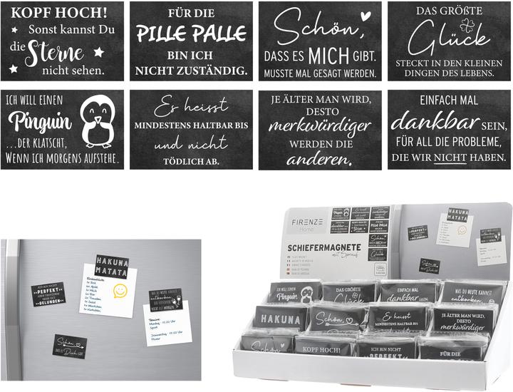 G. Wurm Schiefer mit Spruch (1 x)