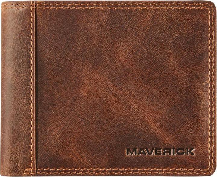 Maverick The Original Portemonnaie Leder - brun