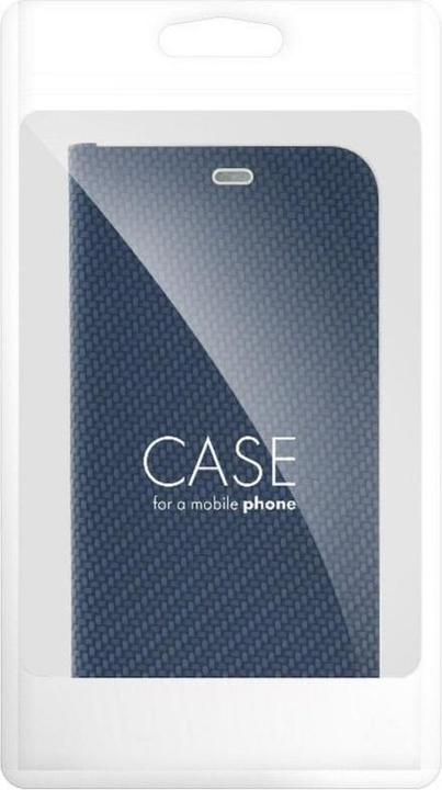 Immagine prodotto Forcell Custodia a libro OEM LUNA Book Carbon per Xiaomi Redmi 9AT / Redmi 9A blu (Xiaomi Redmi 9A, Xiaomi Redmi 9AT)