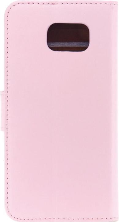 Actual product image OEM Slim Leather Book Case for Galaxy S6 pink (Samsung Galaxy S6)