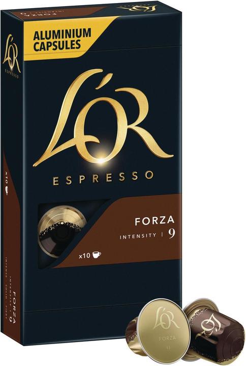 Image du produit L’OR Espresso Capsules de café Espresso Forza 10 pièces (10 x Port.)