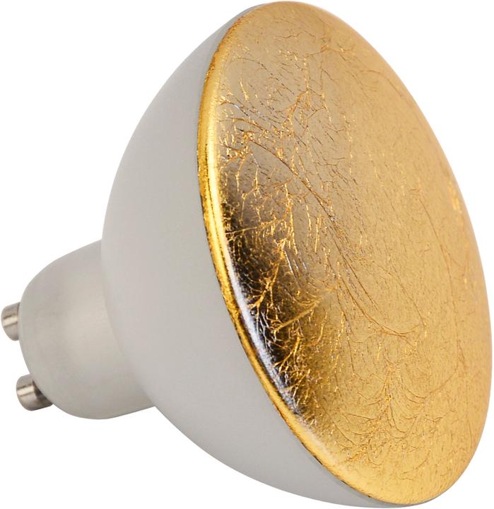 Produktbild LightMe LM85404 Kopfspiegellampe 3 Step Dim 5W GU10827 GoldG (GU10, 5 W, 350 lm, 1 x, G)
