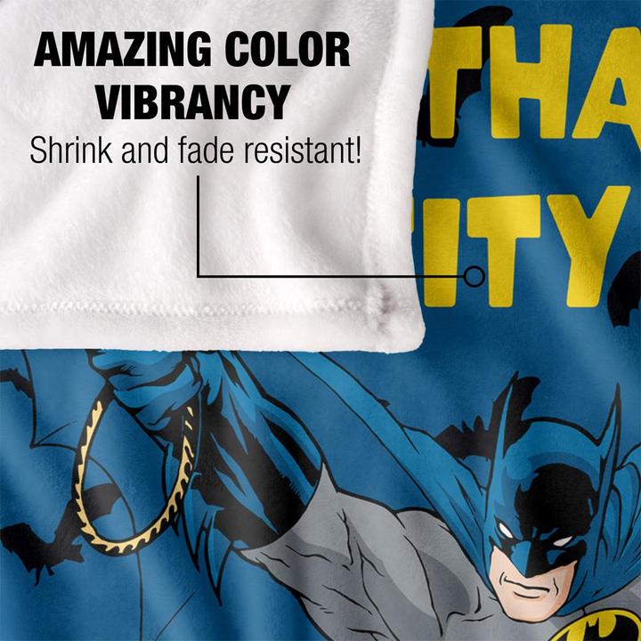 Produktbild Batman Decke Gotham City Hero (152 x 127 cm)