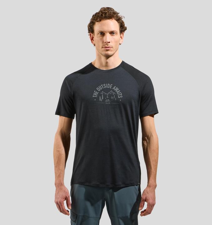 Immagine prodotto Odlo Maglietta girocollo s/s RIDE 365 PW130 BIKE PRINT (L)