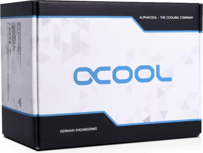 Actual product image Alphacool Aurora D5 Acetal/Glass Ice Bucket - 150mm incl. VPP Apex D5
