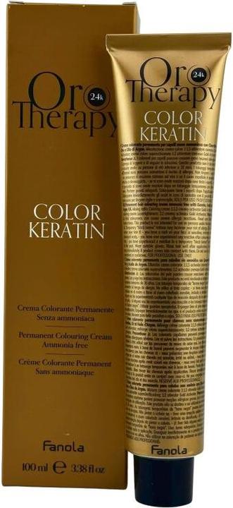 Produktbild Fanola Color Keratin Oro Puro 8/3 Rubio Claro Dorado 100ml (100 ml, Oro Puro Color Keratin Nr. 8,3 Hellblond Gold)
