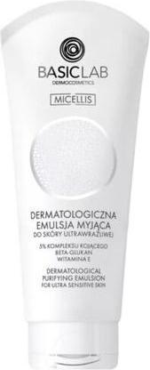 Image du produit BasicLab Micellis Dermatological Cleansing Emulsion For Ultrasensitive Skin 100Ml (Lait nettoyant, 100 ml)