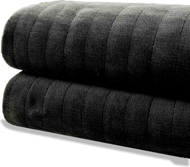 Productafbeelding Tristar Elektrische Warmtedeken BW-4781 - 180 x 120 cm - 10 standen - Wasmachinebestendig - Grijs (180 x 120 cm)