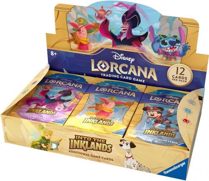 Disney Lorcana - Carte collezionabili Boite de 24 Boosters Chapitre 3 - UK (Inglese, Display del booster)