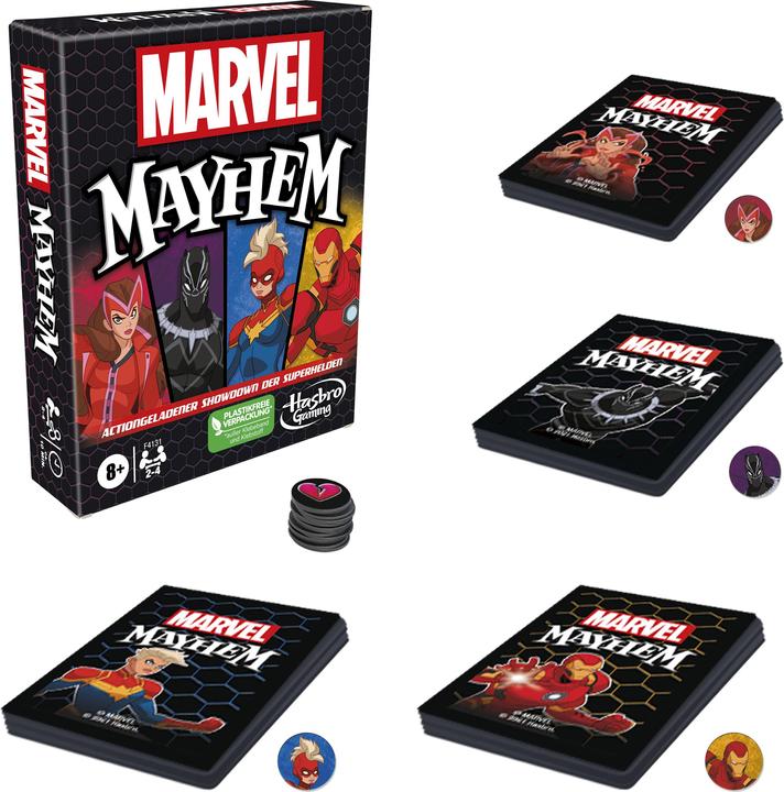 Image du produit Hasbro Gaming Jeu de cartes Marvel Mayhem (Allemand)