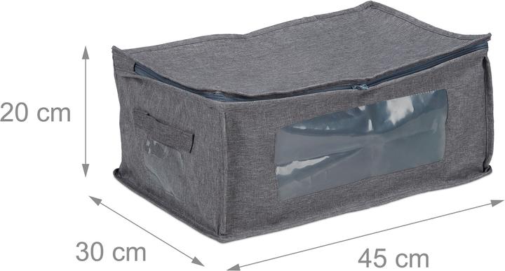 Produktbild Relaxdays Aufbewahrungstasche (45 x 30 x 20 cm, 20 l)