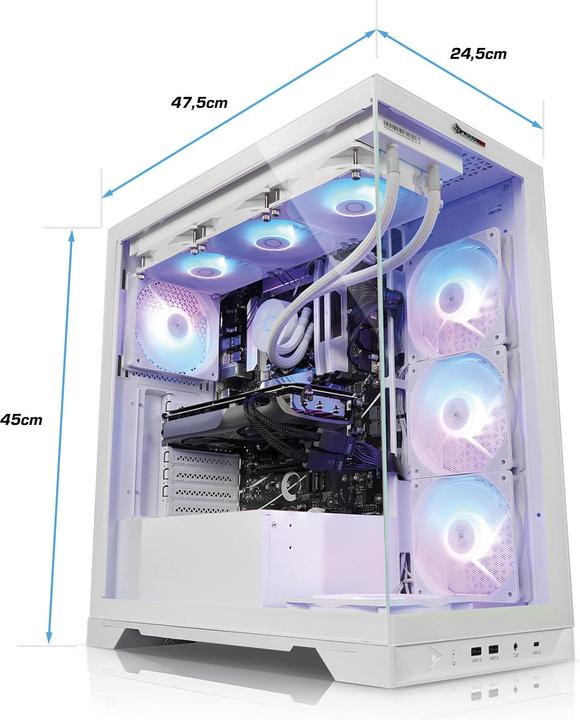 Produktbild Kiebel Invader 12 (Intel Core i5-12600KF, 32 GB, 1000 GB, GeForce RTX 4060)