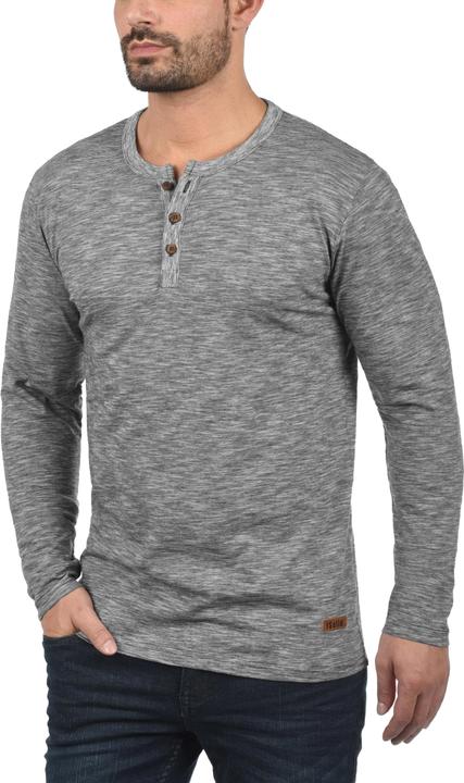 Immagine prodotto Solid Migos Maglia Maglie A Maniche Lunghe Da Uomo Con Collo Grandad In Cotone 100% (XXL)