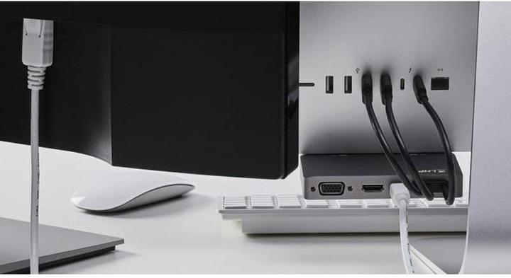 Produktbild LMP Attach Dock Pro 10 Port SG,Mini-DP,HDMI (USB-C, 7 Ports)