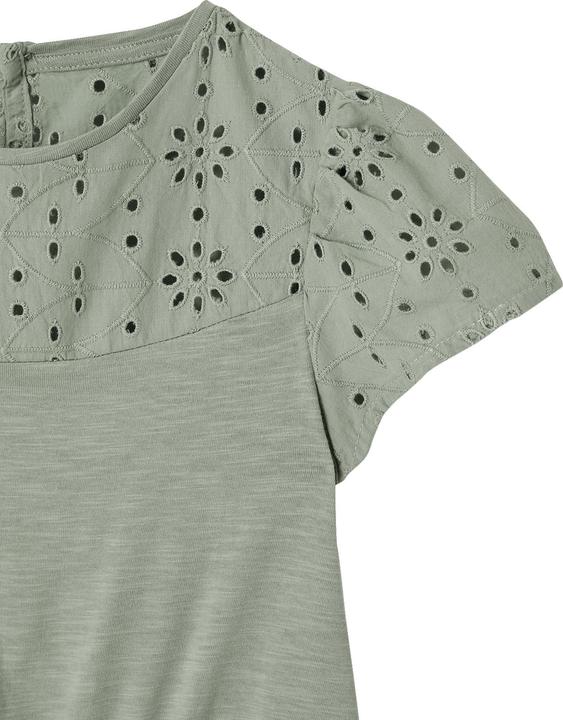 Produktbild Vertbaudet Mädchen Kleid mit Lochstickerei (110)